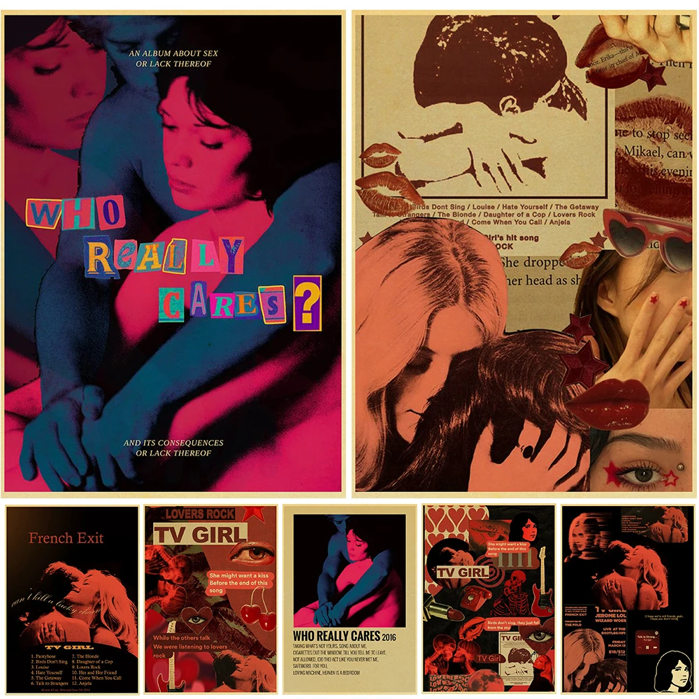 Hot TV Girl Poster Retro Kraft Paper Prints Lovers Rock Vintage Wall Art Sticker Coffee Bar Study Home Room Decoration Picture
Hot TV Girl Poster Retro Kraft Paper Prints Lovers Rock Vintage Wall Art Sticker Coffee Bar Study Home Room Decoration Picture