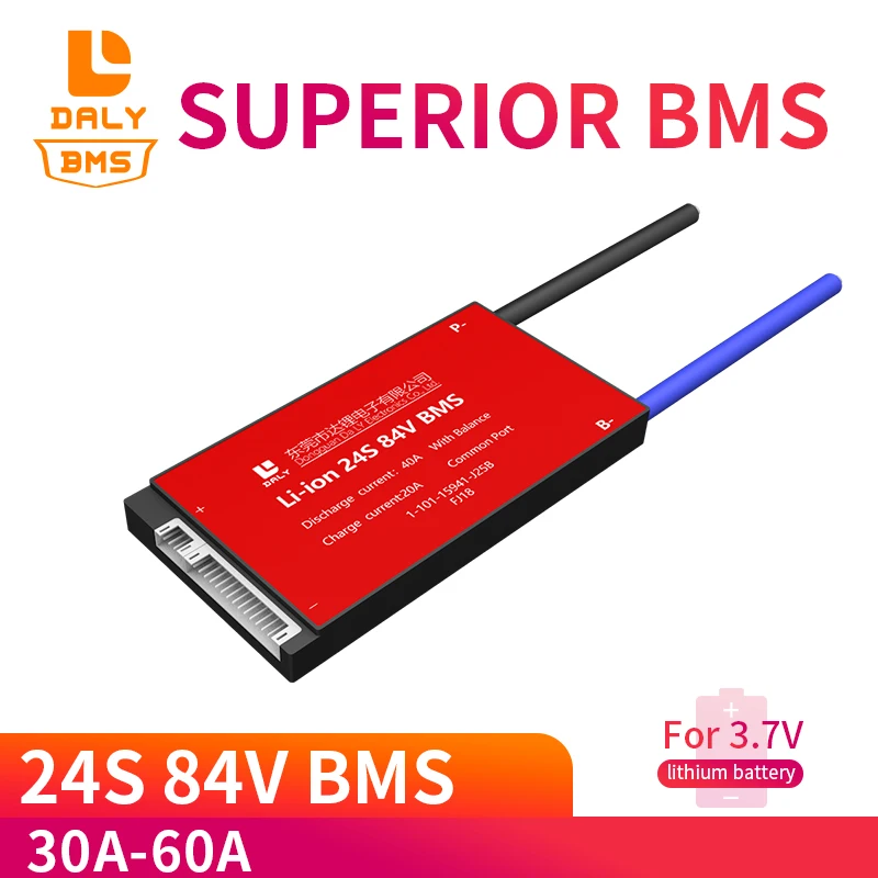 24S BMS 18650 Battery BMS 24S 84V 30A 40A 50A 60A Li-ion Lithium Battery BMS With Balance For Motorcycle Bicycle
24S BMS 18650 Battery BMS 24S 84V 30A 40A 50A 60A Li-ion Lithium Battery BMS With Balance For Motorcycle Bicycle