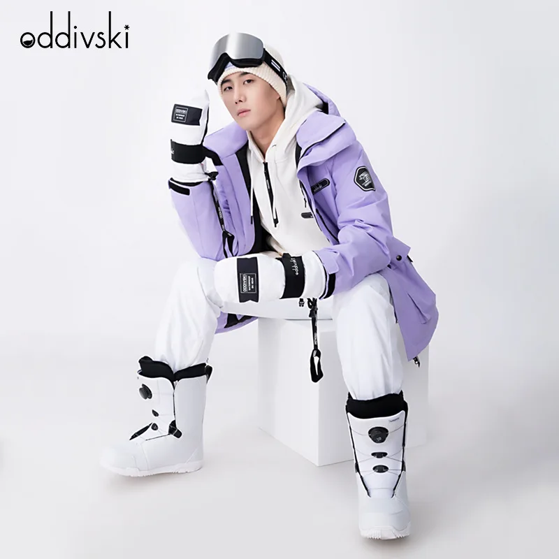 Oddivski Skiwear Men'S Snowboard Jacket Jacket Waterproof And Windproof Snowboard Pants Set
Oddivski Skiwear Men'S Snowboard Jacket Jacket Waterproof And Windproof Snowboard Pants Set