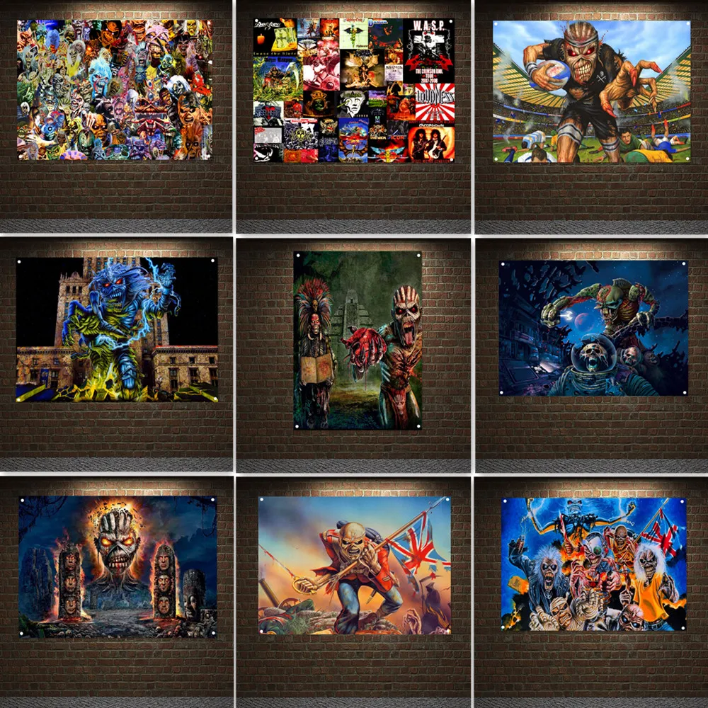 Metal Art Banner Wall Hanging Flag Rock Music Brutal Dark Death Metal Art Poster Tapestry Pub Bar Man Cave Wall Decor Tapestry 5
Metal Art Banner Wall Hanging Flag Rock Music Brutal Dark Death Metal Art Poster Tapestry Pub Bar Man Cave Wall Decor Tapestry 5