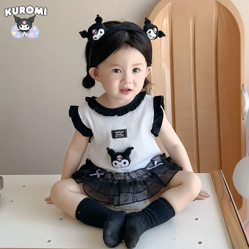 Anime Sanrio Kuromi Children Baby Dress Summer New Cartoon Cute Camisole Princess Dress Kawaii Girls Mesh Skirt Kid Clothes Gift
Anime Sanrio Kuromi Children Baby Dress Summer New Cartoon Cute Camisole Princess Dress Kawaii Girls Mesh Skirt Kid Clothes Gift