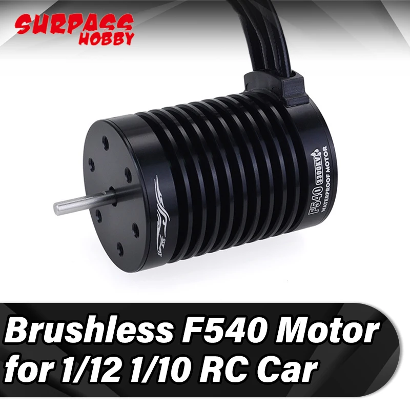SURPASS HOBBY F540 Waterproof Brushless Motor for 1/10 1/12 Rc Car 540 Brushed Upgrade Monster Truck Buggy Wltoys Traxxas Hsp
SURPASS HOBBY F540 Waterproof Brushless Motor for 1/10 1/12 Rc Car 540 Brushed Upgrade Monster Truck Buggy Wltoys Traxxas Hsp