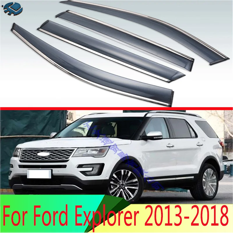 For Ford Explorer 2013 2014 2015 2016 2017 2018 Plastic Exterior Visor Vent Shades Window Sun Rain Guard Deflector 4pcs
For Ford Explorer 2013 2014 2015 2016 2017 2018 Plastic Exterior Visor Vent Shades Window Sun Rain Guard Deflector 4pcs