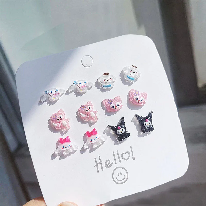 Kawaii Sanrio Ear Pins Anime Kuromi Cute Cinnamoroll Beauty Jewelry Ornaments Accessories Decoration Toy Girls Christmas Gifts
Kawaii Sanrio Ear Pins Anime Kuromi Cute Cinnamoroll Beauty Jewelry Ornaments Accessories Decoration Toy Girls Christmas Gifts