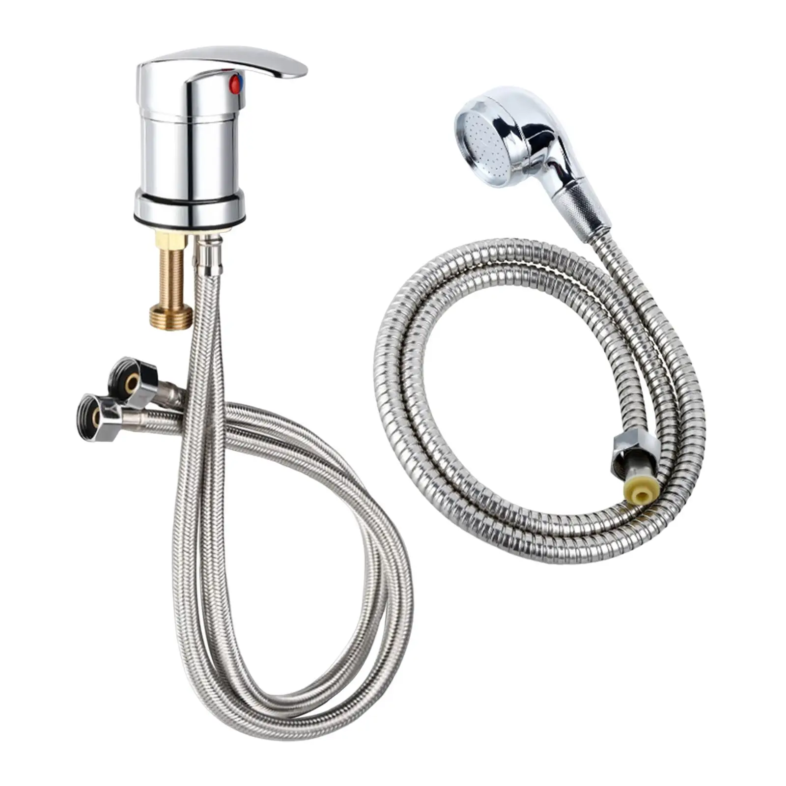 Faucet and 120cm Spray Hose Kit for Beauty salon Structure Replacements Accessories Durable Single Handle to Operate
Faucet and 120cm Spray Hose Kit for Beauty salon Structure Replacements Accessories Durable Single Handle to Operate