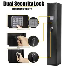 Gun Safe Cabinets Metal Digital Password Key Lock Firearm Security Cabinet Safe Fireproof Safe Ammo Storage Box for 5 Rifle
