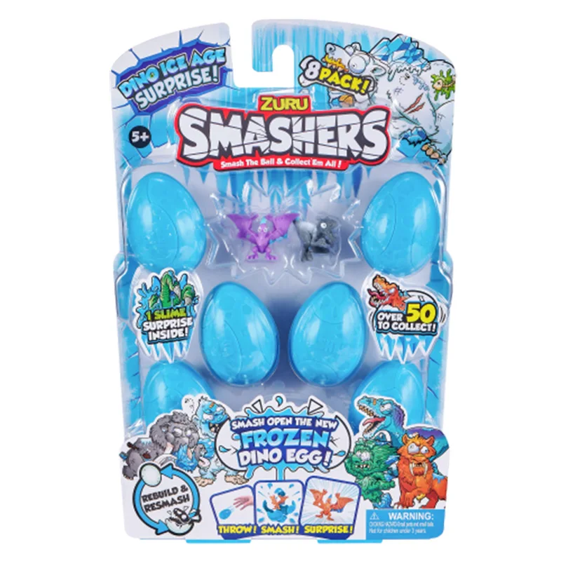 

SMASHERS Dino Ice Age Egg Surprise Ball Smash Magic Eggs Action Figures Collect Dinosaur Model Doll Boy Toy Gift