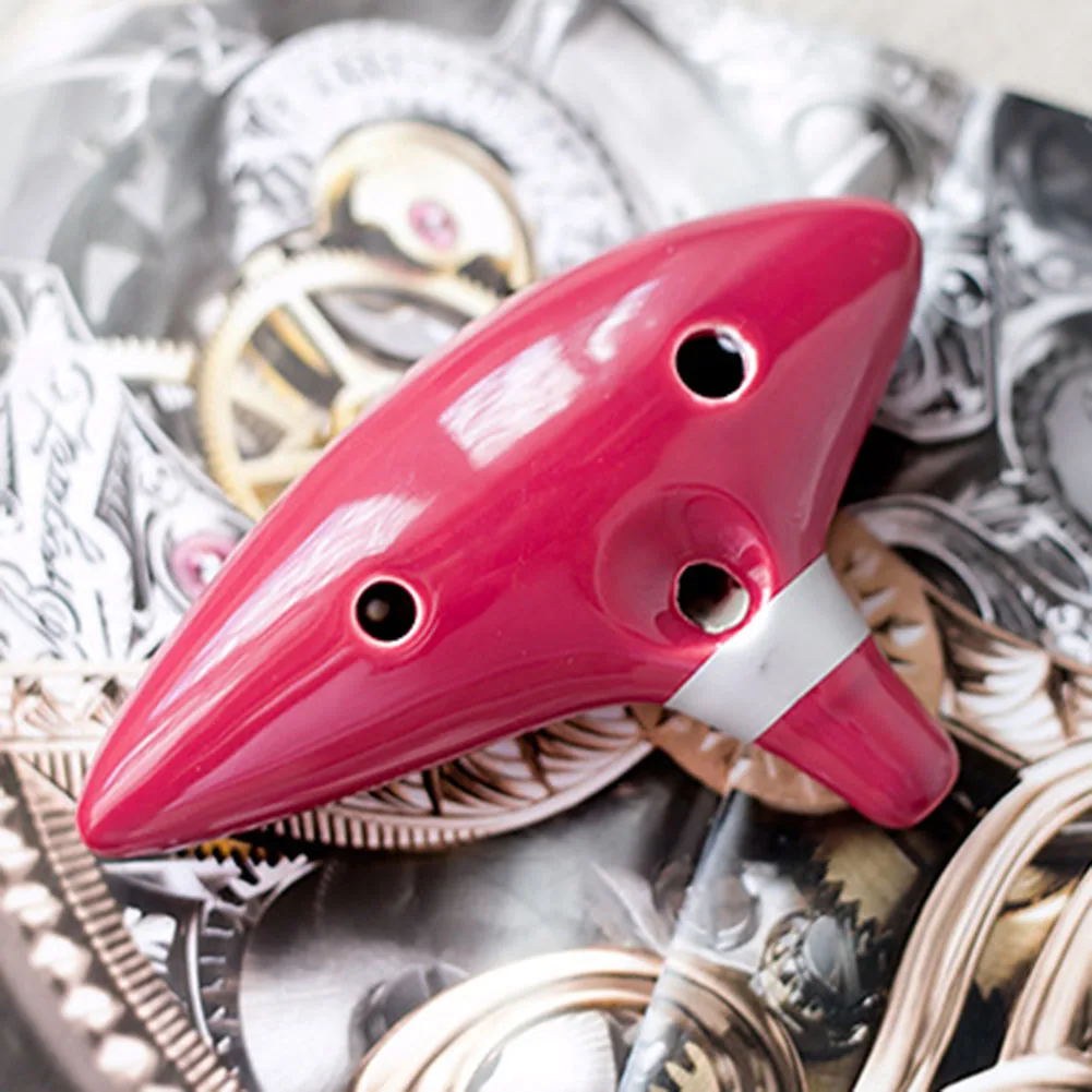 Brand New 12 Hole Ocarina Flute Pink Set With Lanyard & Ocarina Holder + Music Book 16*10*4cm 6.29*3.93*1.57in
Brand New 12 Hole Ocarina Flute Pink Set With Lanyard & Ocarina Holder + Music Book 16*10*4cm 6.29*3.93*1.57in