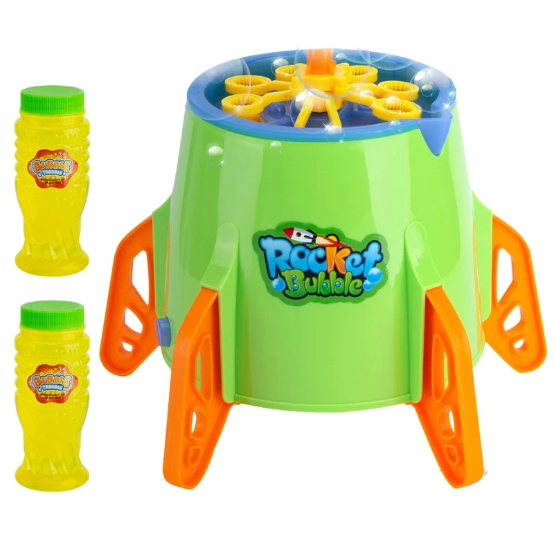 Automatic Bubble Machine Rocket Bubble Blower Bubbles With Music & Light Bubble Maker For Toddlers Kids Outdoor Indoor
Automatic Bubble Machine Rocket Bubble Blower Bubbles With Music & Light Bubble Maker For Toddlers Kids Outdoor Indoor