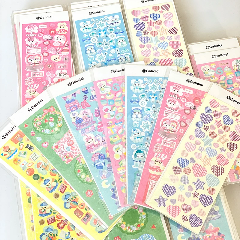 Cute Rabbit Love Flower Frame Glitter Stickers Decoration Journal DIY Scrapbooking Diary Album School Supplies Kawaii Stationery
Cute Rabbit Love Flower Frame Glitter Stickers Decoration Journal DIY Scrapbooking Diary Album School Supplies Kawaii Stationery