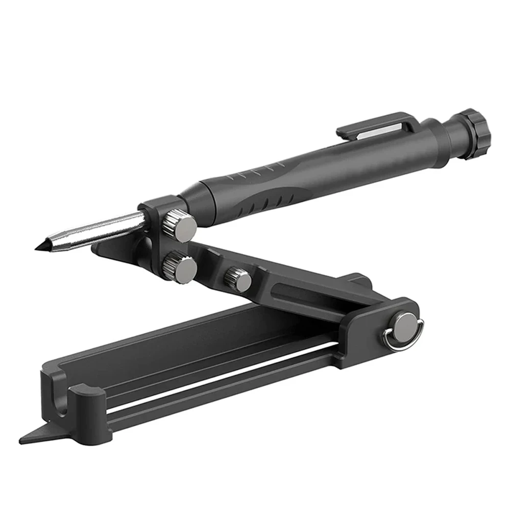 1.38*1.2*6 Inch Black Multifunctional Scribing Gauge Engraving Pen Woodworking Graffiti Line Measuring Tools Hand Tools
1.38*1.2*6 Inch Black Multifunctional Scribing Gauge Engraving Pen Woodworking Graffiti Line Measuring Tools Hand Tools