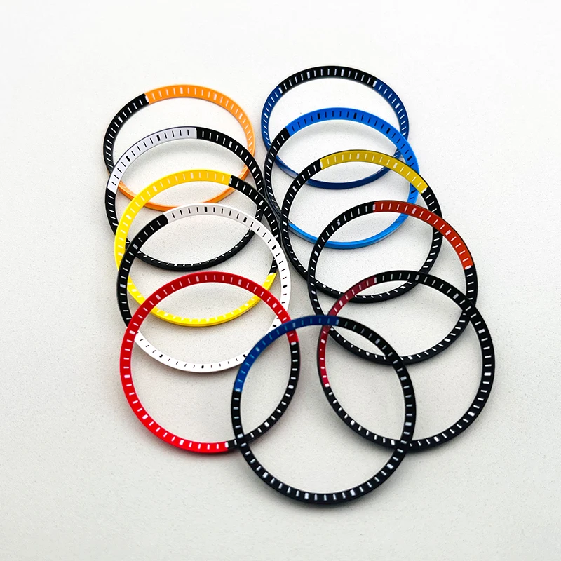 30.5mm Double Color Plastic Watch Chapter Rings Inside Diameter 27.5mm Fits Seiko SRPD SKX007 SKX009 SKX011 Watch Repair Parts
30.5mm Double Color Plastic Watch Chapter Rings Inside Diameter 27.5mm Fits Seiko SRPD SKX007 SKX009 SKX011 Watch Repair Parts