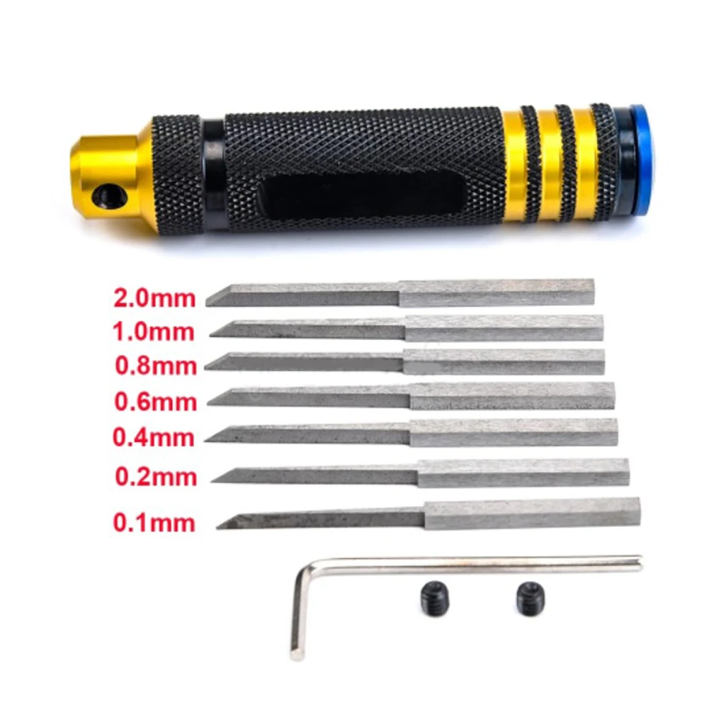 7/9Pcs/set Prime Model Scriber With Blade Tungsten Steel Gundam Resin Carved Hobby Cutting Tool For RC Car Hand DIY Tools
7/9Pcs/set Prime Model Scriber With Blade Tungsten Steel Gundam Resin Carved Hobby Cutting Tool For RC Car Hand DIY Tools
