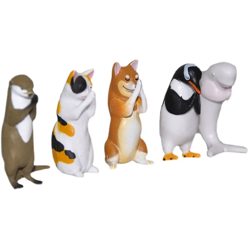 Gachapon Capsule Toy Yell Gashapon Pray Blessing Animals Personific Shiba Inu Cat Penguin Dolphin Mongoose Model Table Ornaments
Gachapon Capsule Toy Yell Gashapon Pray Blessing Animals Personific Shiba Inu Cat Penguin Dolphin Mongoose Model Table Ornaments