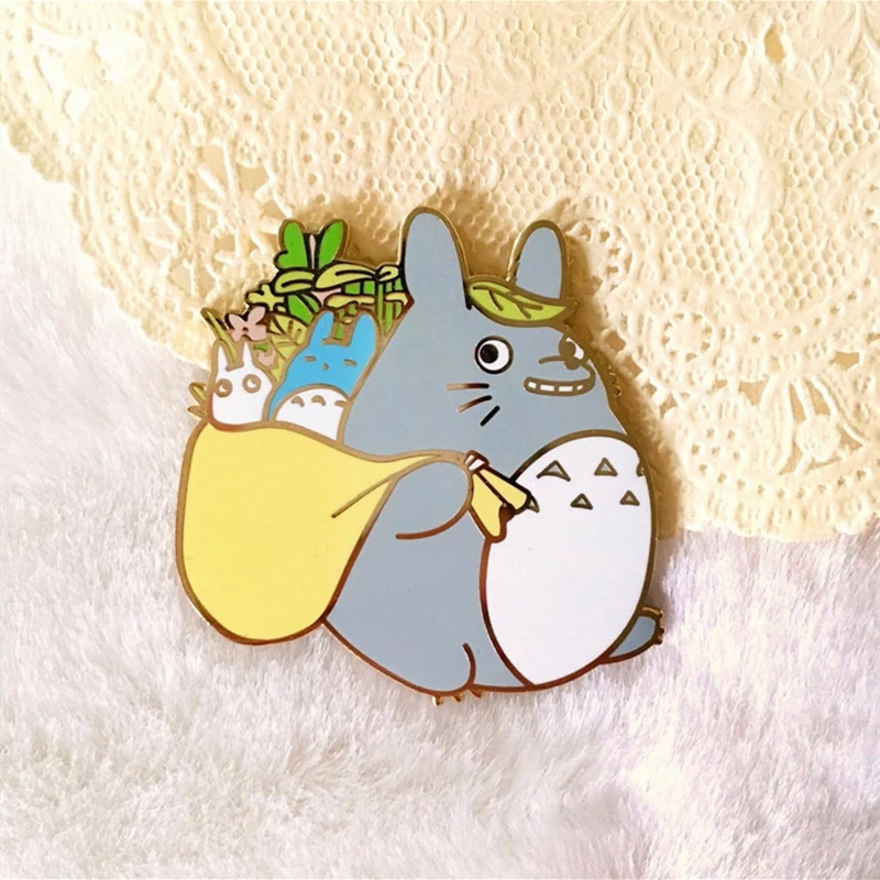 Cartoon Anime My Neighbor Totoro Hard Enamel Pin Badge Brooch DIY Backpack Collar Pin Party Gift Jewelry Kawaii Decorate
Cartoon Anime My Neighbor Totoro Hard Enamel Pin Badge Brooch DIY Backpack Collar Pin Party Gift Jewelry Kawaii Decorate