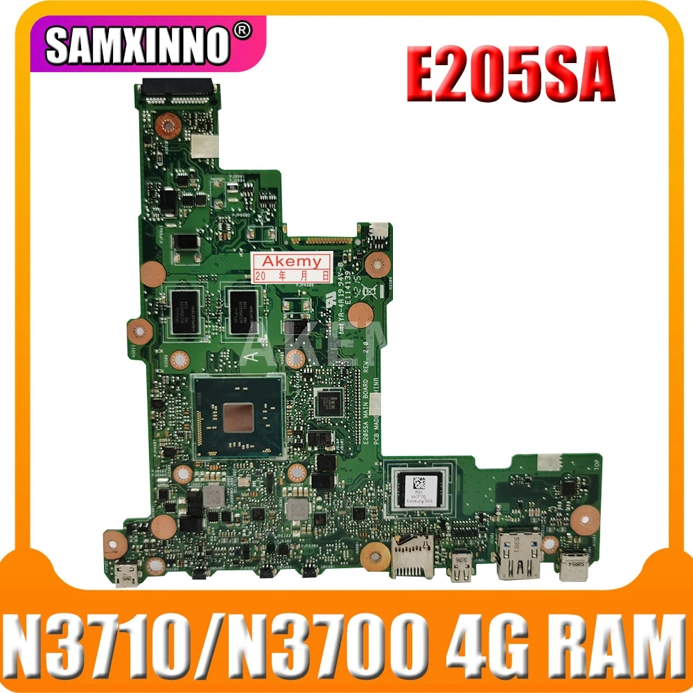 Материнская плата Akemy E205SA для ноутбука Asus E205S E205SA, материнская плата E205SA, материнская плата 4G/N3710/N3700 32G, SSD90NL0080-R04200 tp200sA
Материнская плата Akemy E205SA для ноутбука Asus E205S E205SA, материнская плата E205SA, материнская плата 4G/N3710/N3700 32G, SSD90NL0080-R04200 tp200sA
