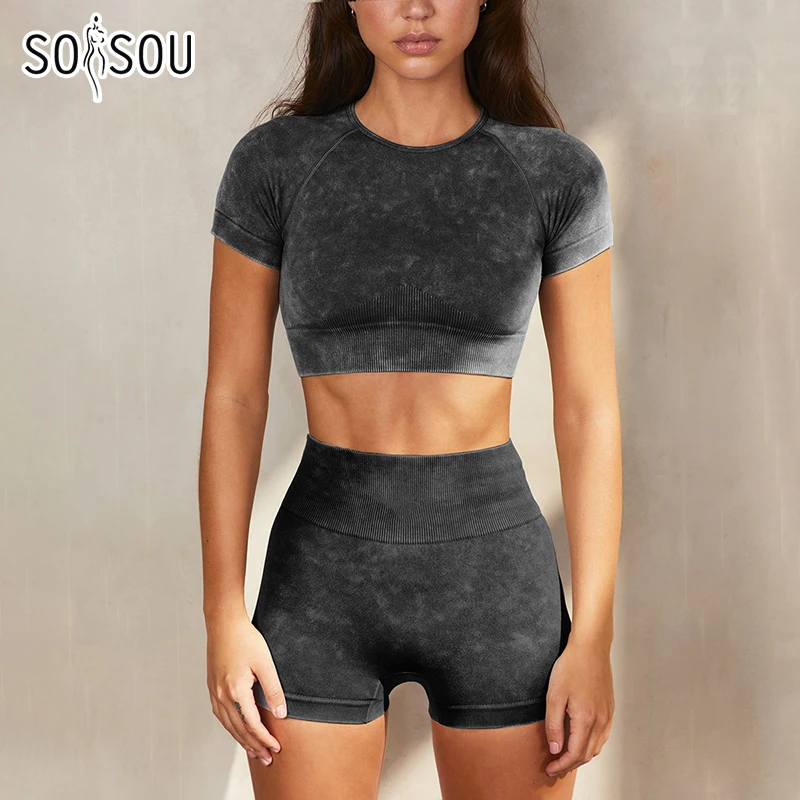 SOISOU бесшовный Женский спортивный костюм, комплект для йоги, спортивный костюм, спортивный бюстгальтер, леггинсы, топ, спортивная одежда, 5 ст...
SOISOU бесшовный Женский спортивный костюм, комплект для йоги, спортивный костюм, спортивный бюстгальтер, леггинсы, топ, спортивная одежда, 5 ст...