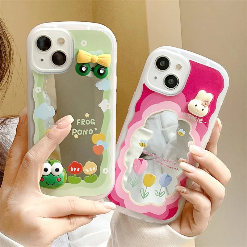 Cute Creative Three-dimensional Cartoon Wave Mirror Shell Flowers For iphone 11 12 13 Pro Max XR X Xs Max 7 8 Plus Phone Case
Cute Creative Three-dimensional Cartoon Wave Mirror Shell Flowers For iphone 11 12 13 Pro Max XR X Xs Max 7 8 Plus Phone Case