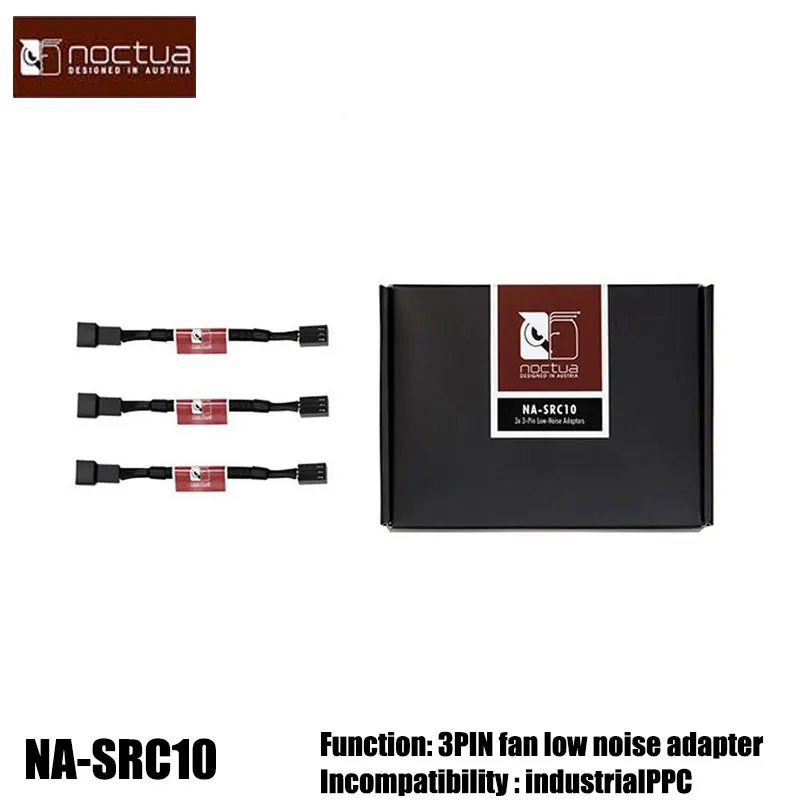 Noctua Na-SRC10 3Pin Fan Low Noise Adapter Reducing The Speed of the Fan and the Noise of the Fan Running
Noctua Na-SRC10 3Pin Fan Low Noise Adapter Reducing The Speed of the Fan and the Noise of the Fan Running