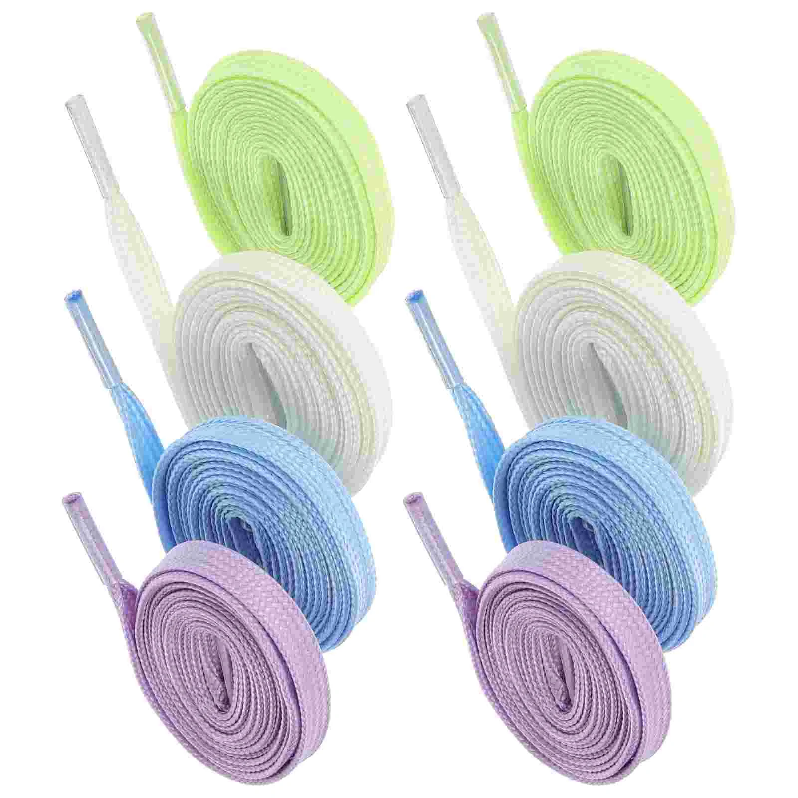 4 Pairs Shoe Accessories Basketball Sports Shoelaces Replacement Shoes Flat Luminous Outdoor Decorative
4 Pairs Shoe Accessories Basketball Sports Shoelaces Replacement Shoes Flat Luminous Outdoor Decorative