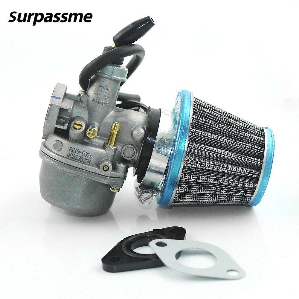 Motorcycle Carburetor Carb With Air Filter Universal Suitable For 70CC 90CC 110CC Motorcycle Moped Scooter Dirt Bike ATV UTV
Motorcycle Carburetor Carb With Air Filter Universal Suitable For 70CC 90CC 110CC Motorcycle Moped Scooter Dirt Bike ATV UTV