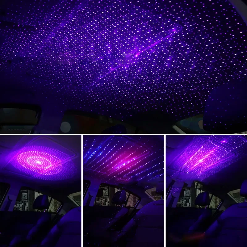 LED Car Roof Star Night Light Projector Atmosphere Galaxy Lamp USB Decorative Lamp Adjustable Multiple Lighting Effects
LED Car Roof Star Night Light Projector Atmosphere Galaxy Lamp USB Decorative Lamp Adjustable Multiple Lighting Effects