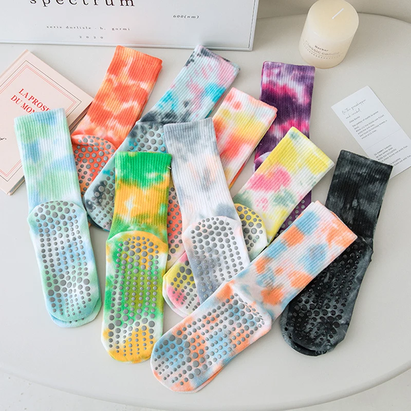 Women Female Pilates Yoga Yoga Socks Tie Dye Grip Socks Sport Yoga Socks Anti Slip Pilates
Women Female Pilates Yoga Yoga Socks Tie Dye Grip Socks Sport Yoga Socks Anti Slip Pilates