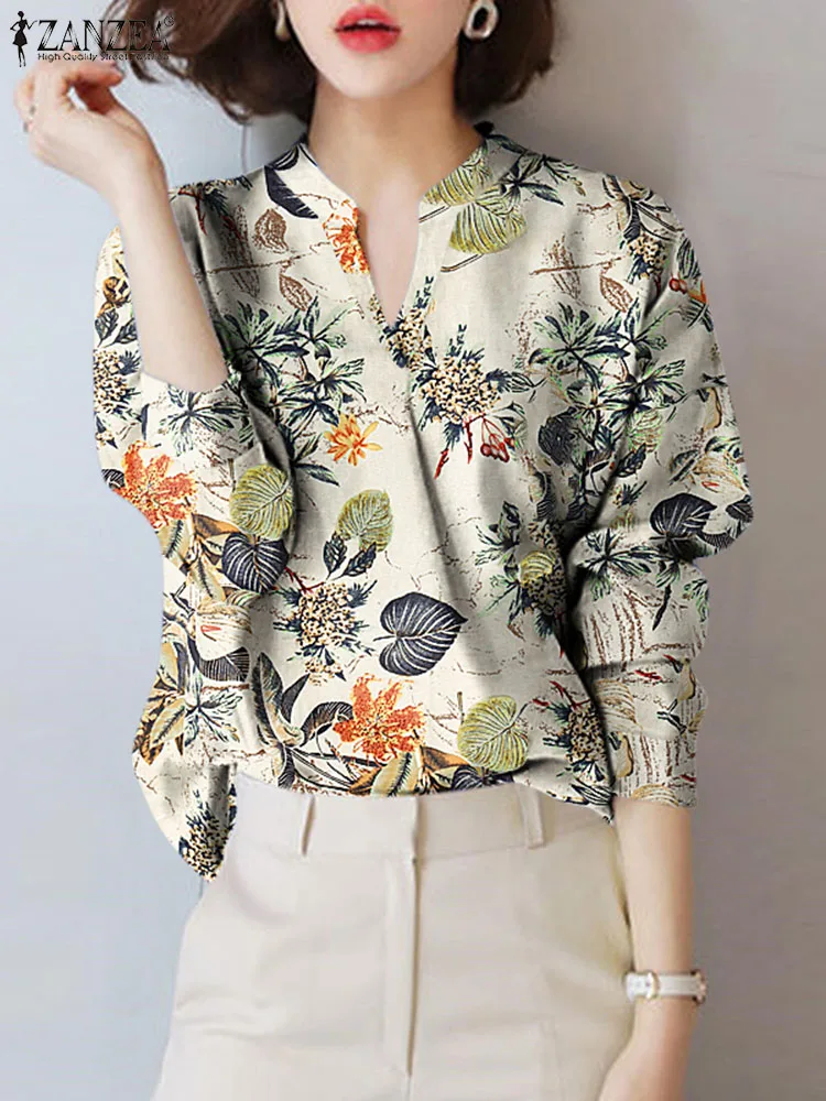 ZANZEA Puff Sleeve V-Neck Blusas Autumn Women Floral Printed Blouse Shirts Bohemian Elegant Casual Fashion Tunic Work OL Tops
ZANZEA Puff Sleeve V-Neck Blusas Autumn Women Floral Printed Blouse Shirts Bohemian Elegant Casual Fashion Tunic Work OL Tops