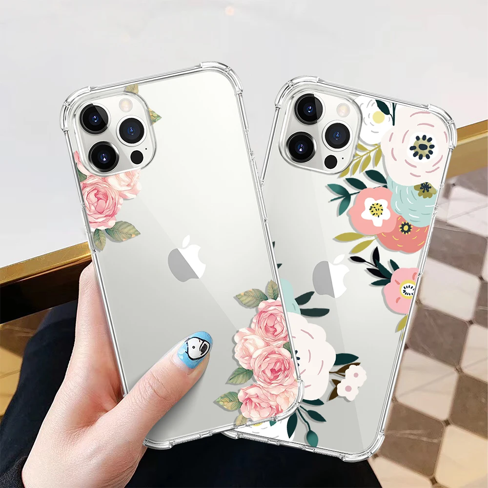 Floral Flower Shockproof Case For iPhone 11 12 13 Pro Max Mini Cover For iPhone 7 8 6 6S Plus X XR XS MAX SE 2020 Soft TPU Funda
Floral Flower Shockproof Case For iPhone 11 12 13 Pro Max Mini Cover For iPhone 7 8 6 6S Plus X XR XS MAX SE 2020 Soft TPU Funda
