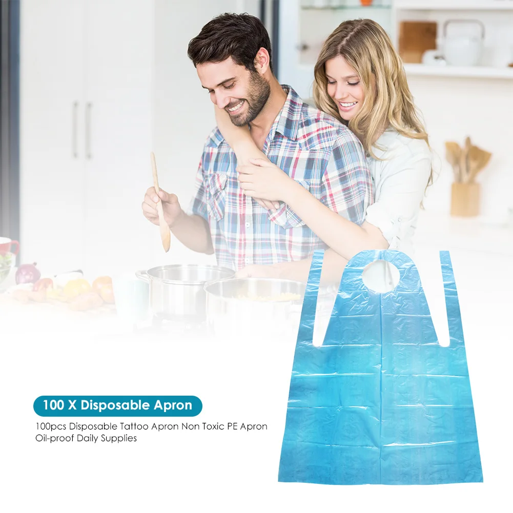 Одноразовые защитные фартуки для тату-салона, 1 комплект
Одноразовые защитные фартуки для тату-салона, 1 комплект