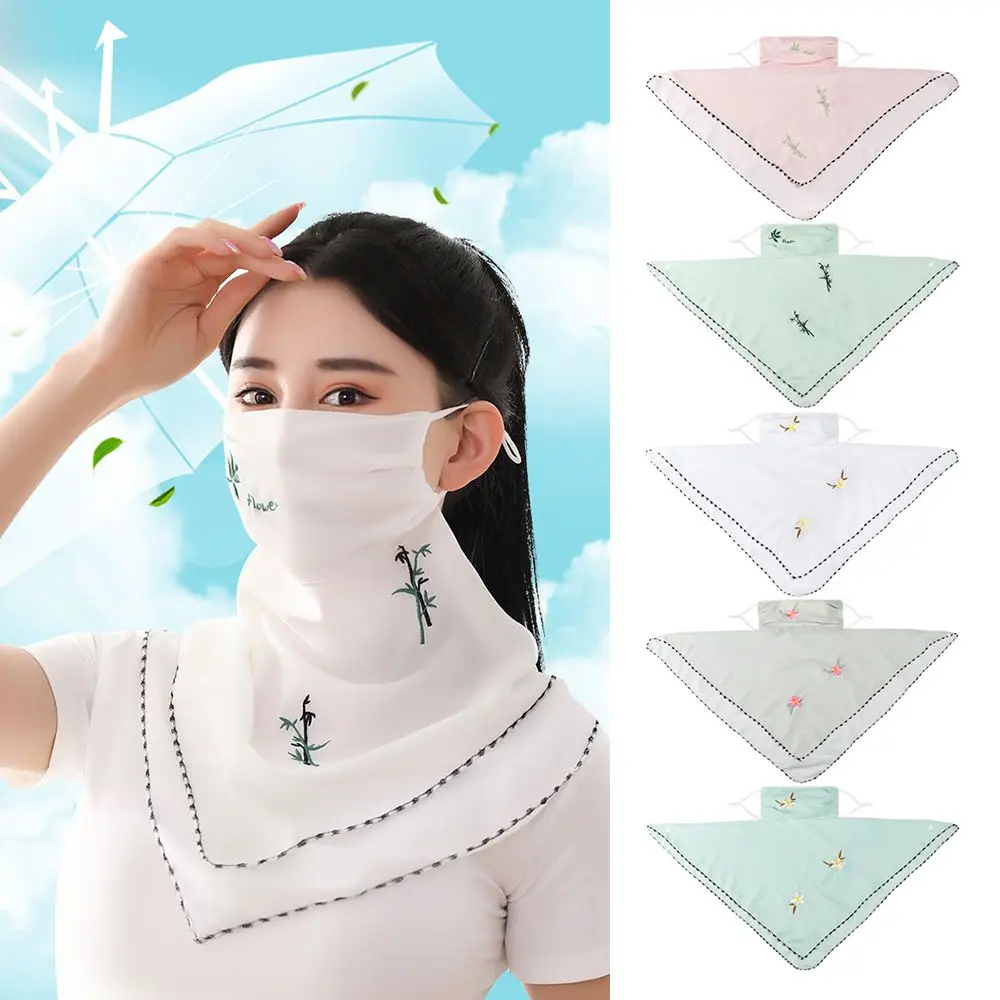 Sunscreen Face Scarf Women Neck Collar Set Ear Gauze Anti-UV Cover Scarf Mouth Scarves Ring Wraps Outdoor Riding Face Bandana
Sunscreen Face Scarf Women Neck Collar Set Ear Gauze Anti-UV Cover Scarf Mouth Scarves Ring Wraps Outdoor Riding Face Bandana