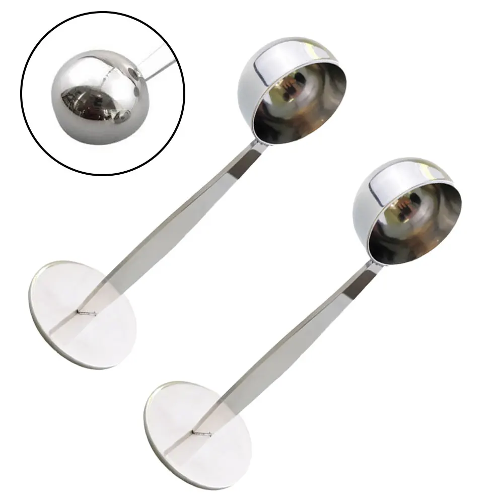 New Coffee Scoop Portable Stainless Steel Stand 2 In 1 Coffee Powder Measuring Scoops Tamper Spoon Tools Coffee Special Spoon
New Coffee Scoop Portable Stainless Steel Stand 2 In 1 Coffee Powder Measuring Scoops Tamper Spoon Tools Coffee Special Spoon