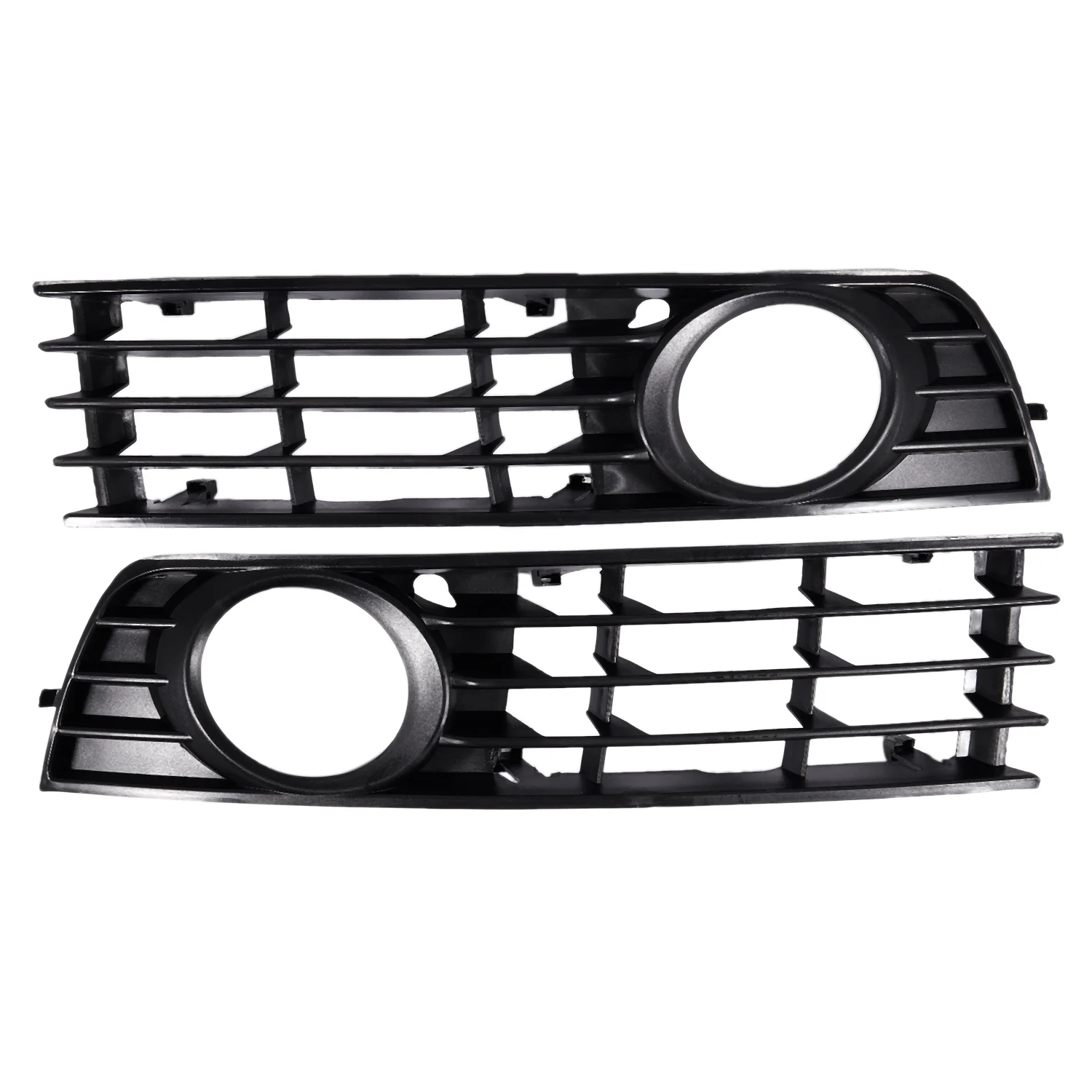 

1 pair Fog Light Grille Front Lower Left Right Grid Grille for Audi A4 B6 Sedan 02-05