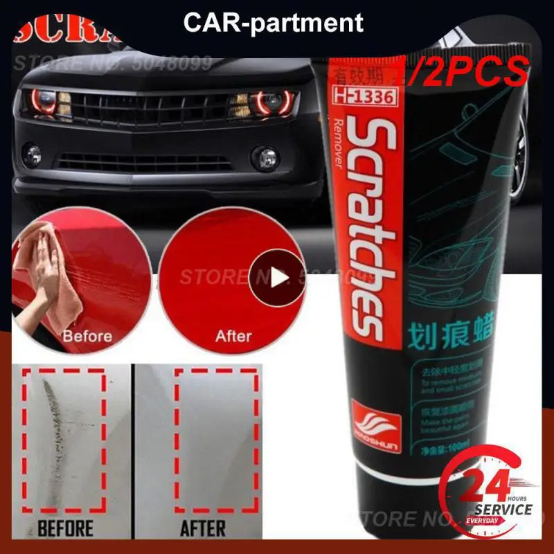 1/2PCS 100ml Compound wax Car Scratches Repair Auto Paint Care Polishing Cream Paste Scratch Remover gringding Repair agent
1/2PCS 100ml Compound wax Car Scratches Repair Auto Paint Care Polishing Cream Paste Scratch Remover gringding Repair agent