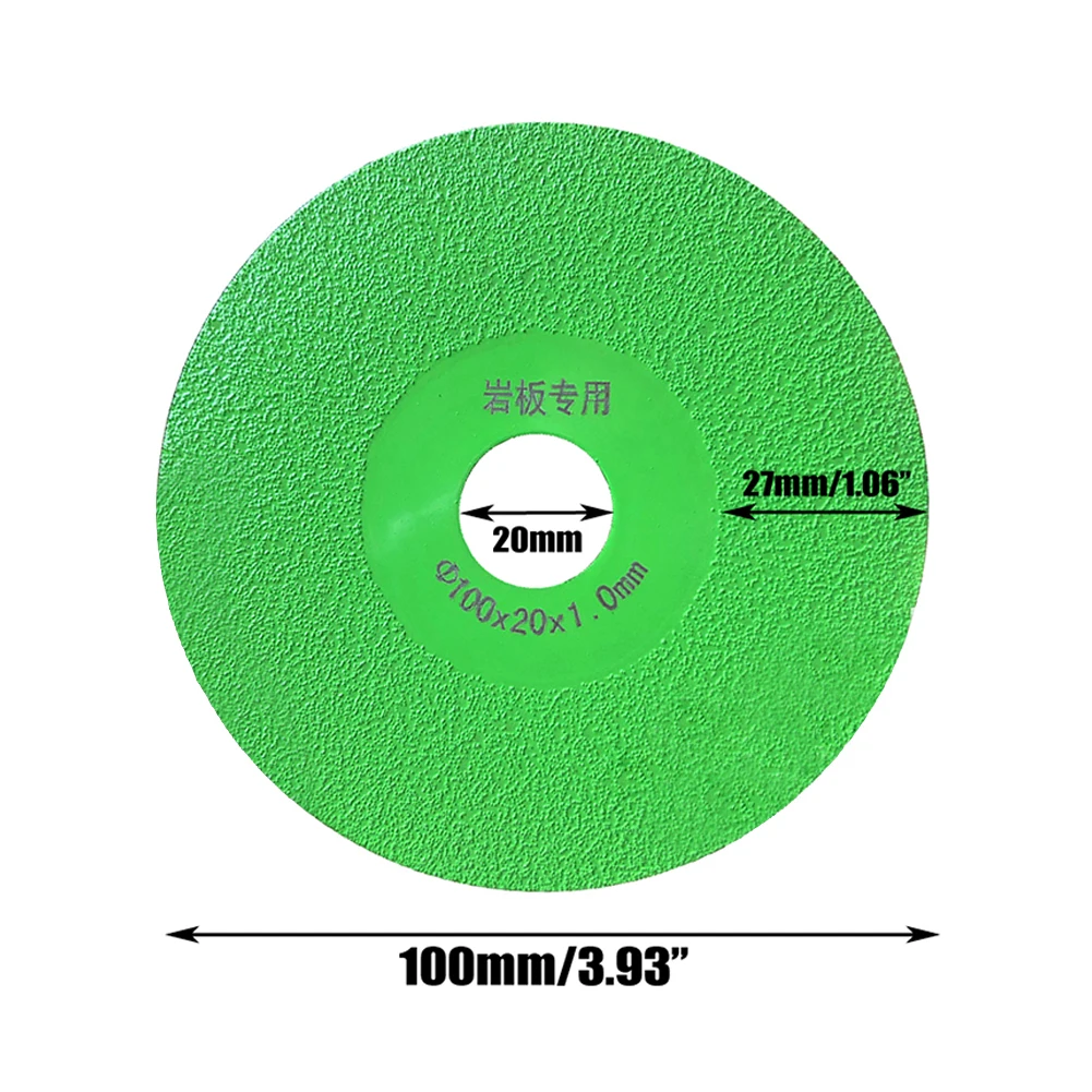 Tile Cutting Disc Diamond Marble Saw Blade Ceramic Glass Jade Brazing Grinding Wheel For Angle Grinder Rotary Tools100×20×1mm
Tile Cutting Disc Diamond Marble Saw Blade Ceramic Glass Jade Brazing Grinding Wheel For Angle Grinder Rotary Tools100×20×1mm