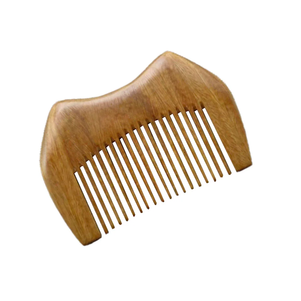Portable Anti-static Hair Comb Green Sandalwood Exquisite Comb for Women 
Portable Anti-static Hair Comb Green Sandalwood Exquisite Comb for Women
