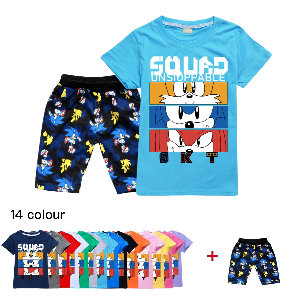 2022 New Disney Boys Pajamas Print Cute Short Sleeve Summer Girls Clothes Thin Cartoon Home Clothes 2-16Y
2022 New Disney Boys Pajamas Print Cute Short Sleeve Summer Girls Clothes Thin Cartoon Home Clothes 2-16Y