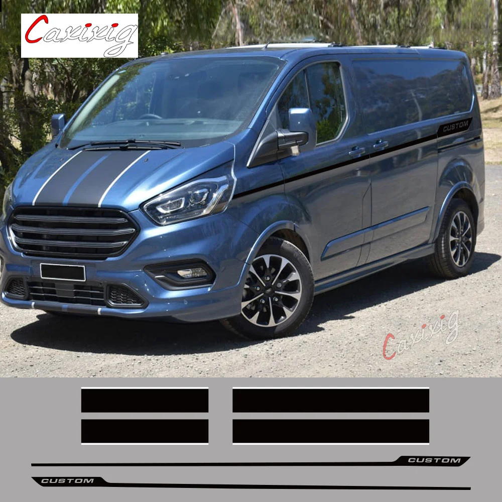 6Pcs/Lot Car Hood Side Rear Door Stickers For Ford Transit Tourneo Custom Camper Van Sport Vinyl Decals Tuning Auto Accessories
6Pcs/Lot Car Hood Side Rear Door Stickers For Ford Transit Tourneo Custom Camper Van Sport Vinyl Decals Tuning Auto Accessories