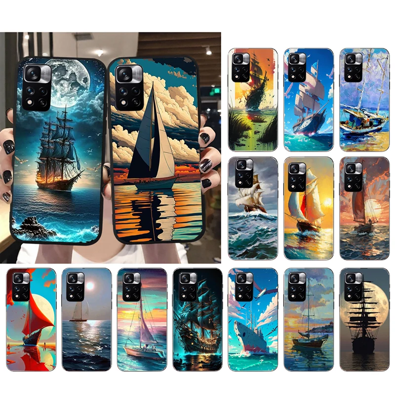 Sailing Boat Phone Case for Xiaomi Redmi Note 12 Pro 11S 11 10 Pro 9Pro Note9 10S Redmi 10 9C 9A Funda
Sailing Boat Phone Case for Xiaomi Redmi Note 12 Pro 11S 11 10 Pro 9Pro Note9 10S Redmi 10 9C 9A Funda