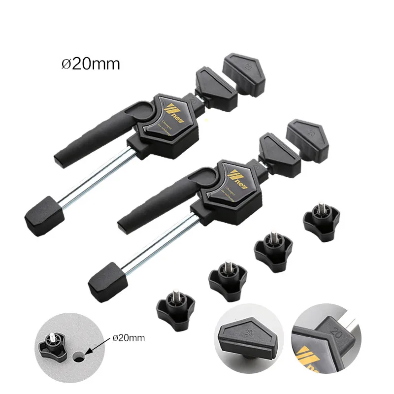 K40 Workbench Dog Holes Quick Acting Hold Down Clamp Adjustable Fast Fixed Clip Fixture for Woodworking Benches 19/20MM Hole
K40 Workbench Dog Holes Quick Acting Hold Down Clamp Adjustable Fast Fixed Clip Fixture for Woodworking Benches 19/20MM Hole