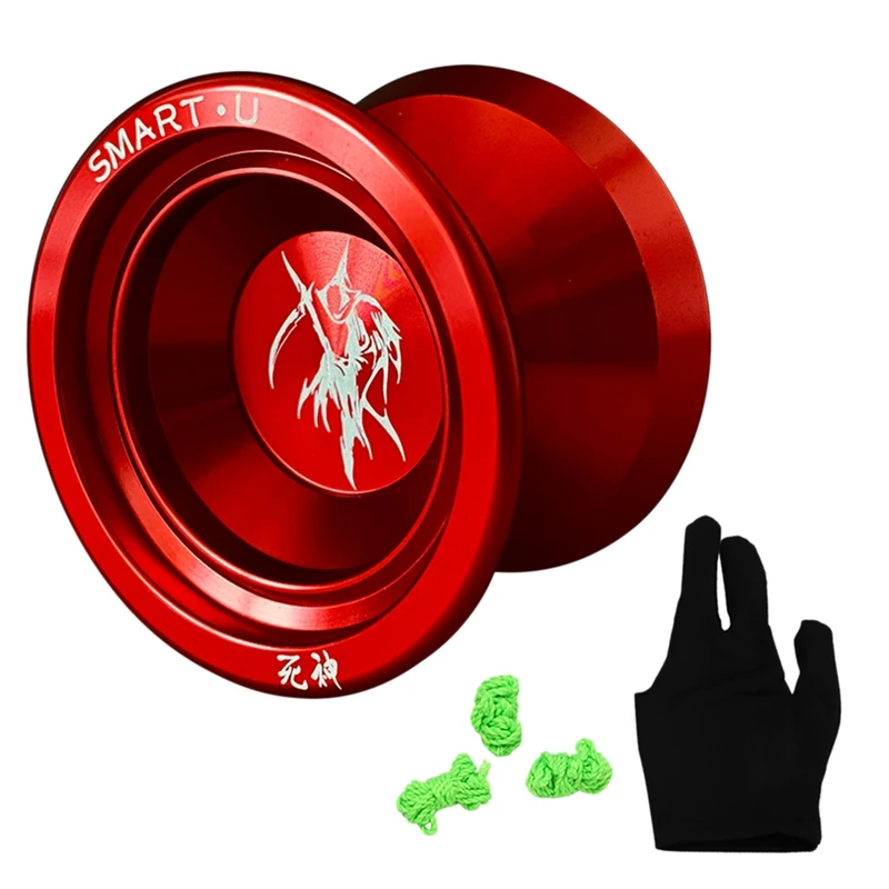 S2 Snake Metal Yoyo Professional Yoyo Ball Aluminum Alloy Yo-Yo+Glove+3 String Classic Toy For Children
S2 Snake Metal Yoyo Professional Yoyo Ball Aluminum Alloy Yo-Yo+Glove+3 String Classic Toy For Children