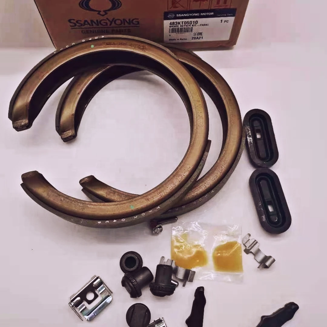 483kt05010 Ssangyong Hand Brake Repair Kit For Hand Brake Sheet Actyon Kyron Rexton Korando C Musso Rodius Tivoli
483kt05010 Ssangyong Hand Brake Repair Kit For Hand Brake Sheet Actyon Kyron Rexton Korando C Musso Rodius Tivoli