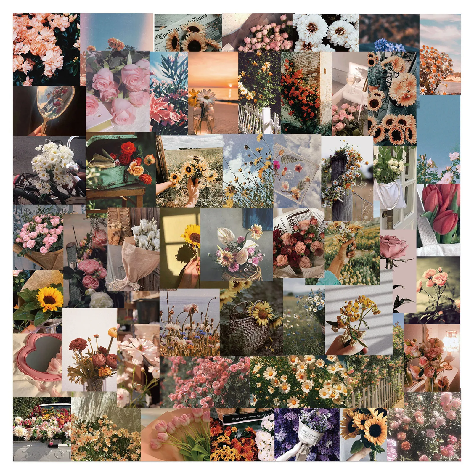52 Sheets Vintage Scenery Flower Paper Stickers DIY Scrapbooking Journal Planner Card Album Decorative Material Crafts Art
52 Sheets Vintage Scenery Flower Paper Stickers DIY Scrapbooking Journal Planner Card Album Decorative Material Crafts Art