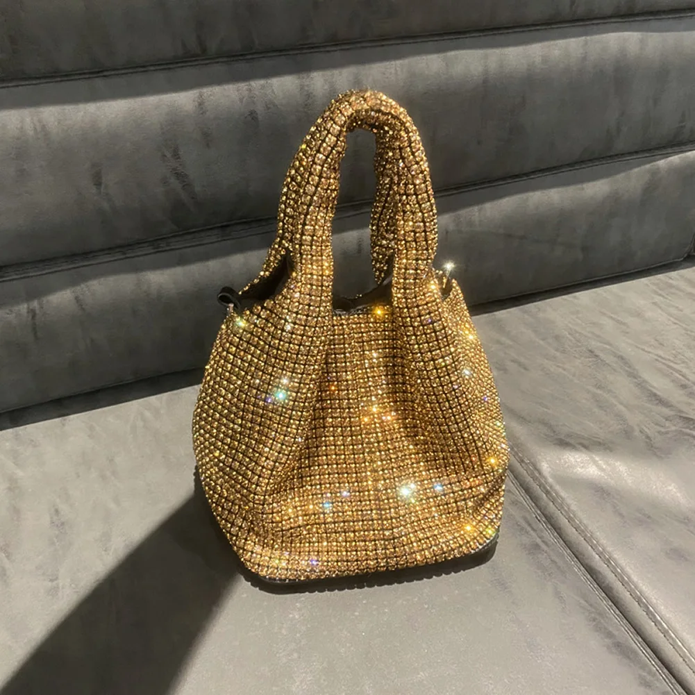 New AW Rhinestones Vest Design Tote Lady Bucket Bag High-end Chain Full Drill Women Shoulder Bag Dinner Party Mini irl Handbag
New AW Rhinestones Vest Design Tote Lady Bucket Bag High-end Chain Full Drill Women Shoulder Bag Dinner Party Mini irl Handbag