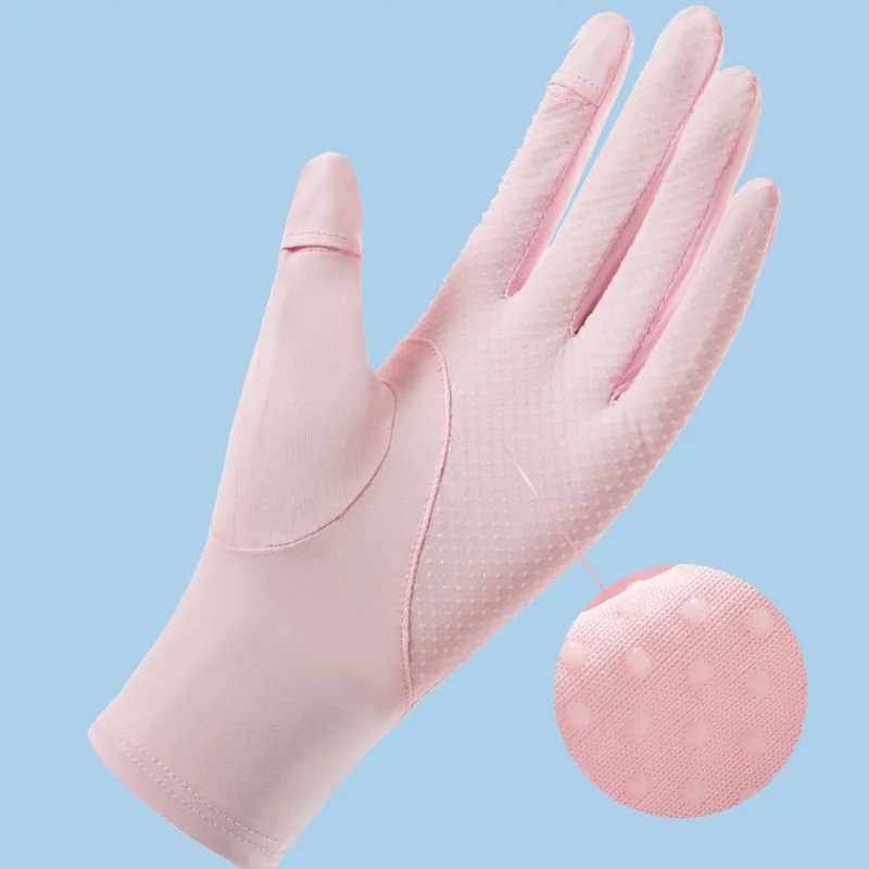 Summer Women Sunscreen Gloves Breathable UV Protection Thin Cycling Gloves Outdoor Ice Silk Cool Sports Touch Screen Gloves
Summer Women Sunscreen Gloves Breathable UV Protection Thin Cycling Gloves Outdoor Ice Silk Cool Sports Touch Screen Gloves