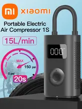 Xiaomi Mijia 2 compressore d'aria elettrico portatile 1S Led Multitool pompa d'aria per bici Automotive Car Type-C gonfiatore 12V Smart Home