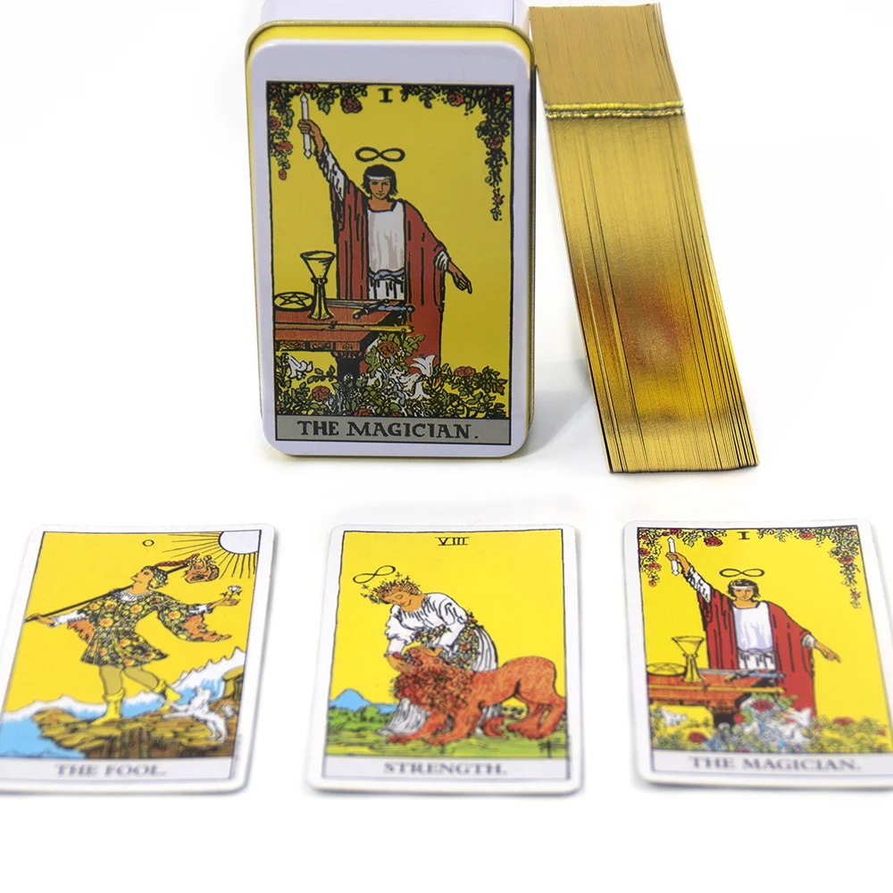 the Light Seers Tarot Deck in a Tin Box Gilded Edge For Beginners Game Card Light Seer's 1909 Rider Oracle 78 Card Classic
the Light Seers Tarot Deck in a Tin Box Gilded Edge For Beginners Game Card Light Seer's 1909 Rider Oracle 78 Card Classic
