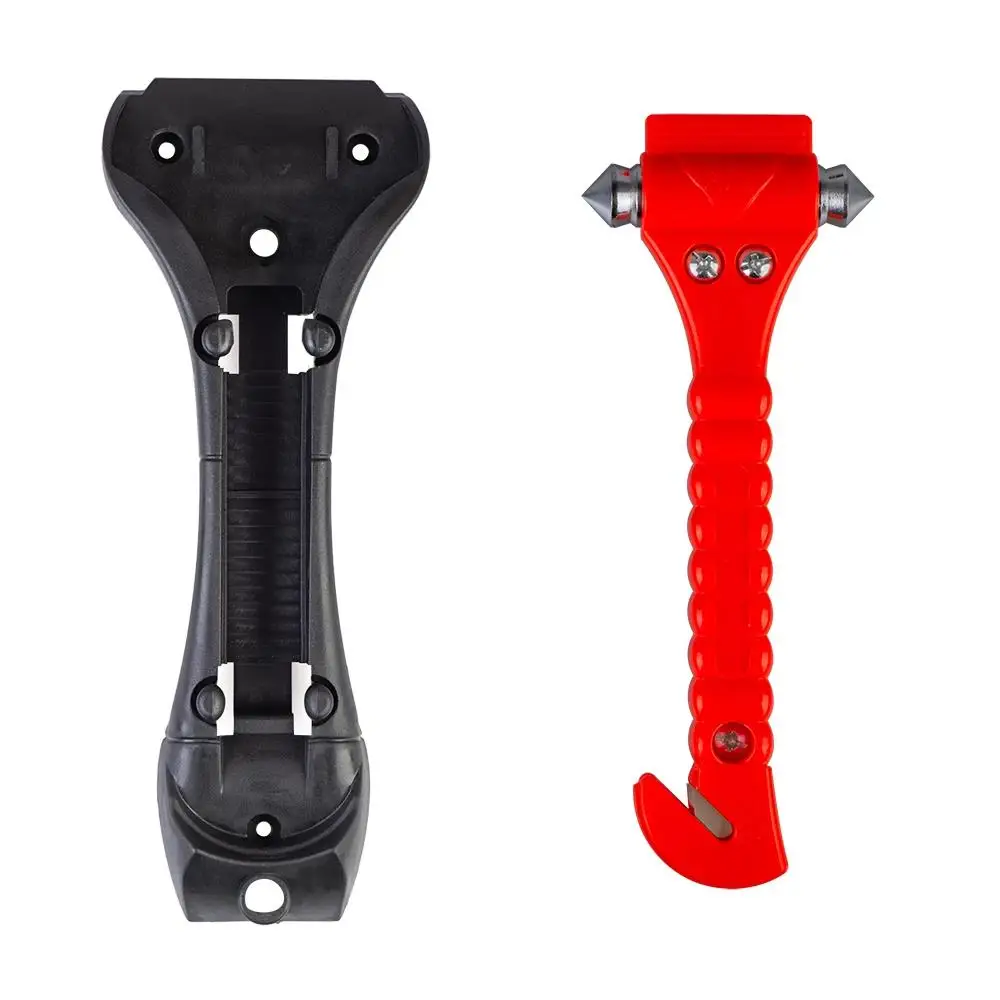 1PCS Survival Safety Hammer Camping Driving Car Seat Belt Cutter Emergency Escape Hammer to Break Window Glass RED
1PCS Survival Safety Hammer Camping Driving Car Seat Belt Cutter Emergency Escape Hammer to Break Window Glass RED