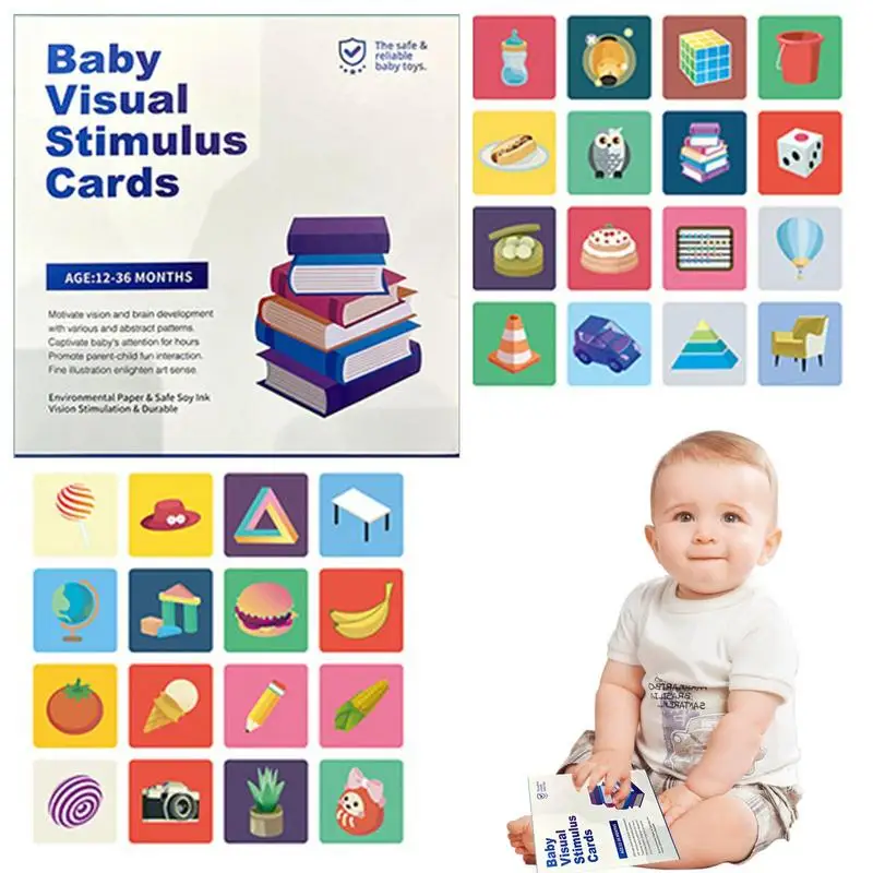 Baby Flash Cards 16Pcs Visual Stimulation Cards With High Contrast Images Curious Baby Activity Cards For Babies 0-3 Years
Baby Flash Cards 16Pcs Visual Stimulation Cards With High Contrast Images Curious Baby Activity Cards For Babies 0-3 Years