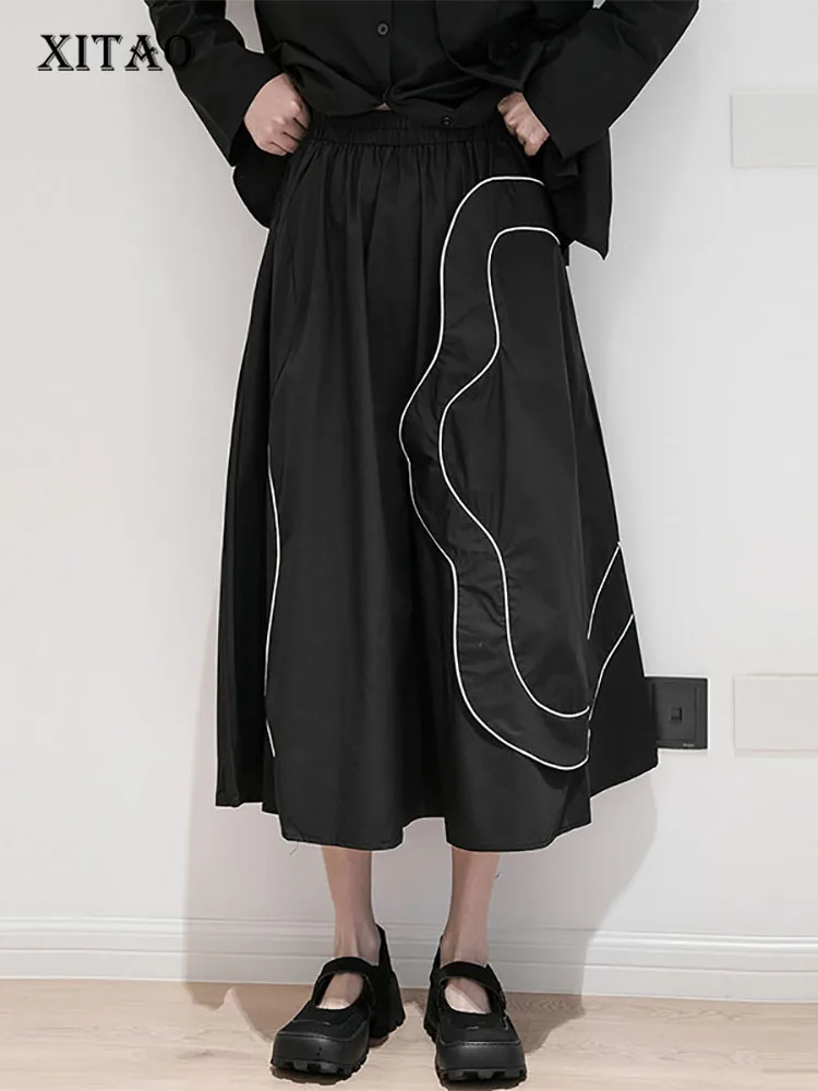 XITAO Print Pattern Skirt Fashion New Black Elastic Waist Minority Casual Style 2022 Spring Elegant High Waist Skirt WMD1133
XITAO Print Pattern Skirt Fashion New Black Elastic Waist Minority Casual Style 2022 Spring Elegant High Waist Skirt WMD1133
